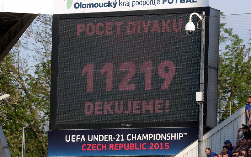 Finále českého poháru na Andrově stadionu v Olomouci