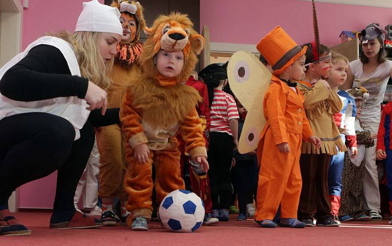 Pohádkový karneval ve školce Michalské stromořadí v Olomouci