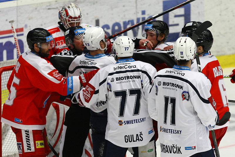 HC Škoda Plzeň vs HC Olomouc. Páté čtvrtfinále