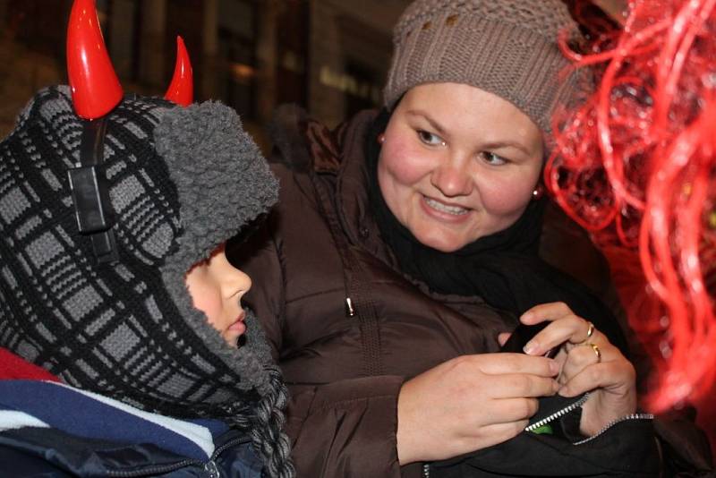 Jízda Mikulášskou tramvají v Olomouci