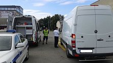 Kontrolní vážení vozidel na území Olomouce