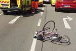Cyklista střet s autem nepřežil.