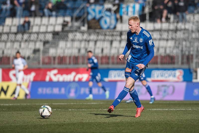 Fotbalisté Sigmy Olomouc porazili Liberec 1:0. Václav Jemelka