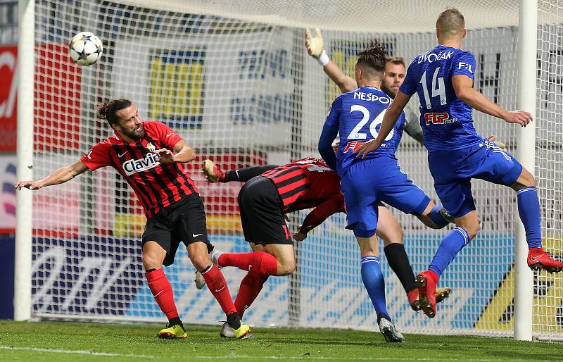 SK Sigma - Opava gól 2:2 Nešpor