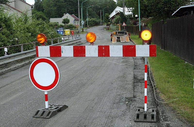 Oprava silnice Svatý Kopeček - Lošov - Velká Bystřice