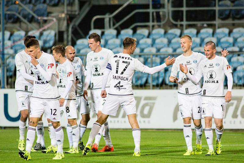 SFC Opava - Sigma Olomouc (v bílém). 3.kolo poháru