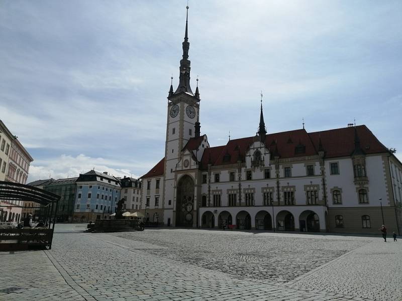 Filmová místa v Olomouci. Olomoucká radnice