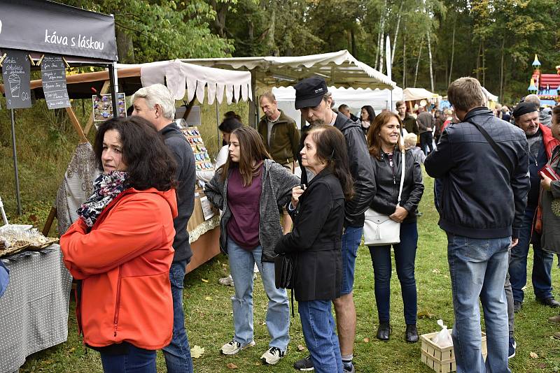 Svátek krajských zemědělců v podobě Dožínek se konal v Náměšti na Hané, 19. 9. 2021