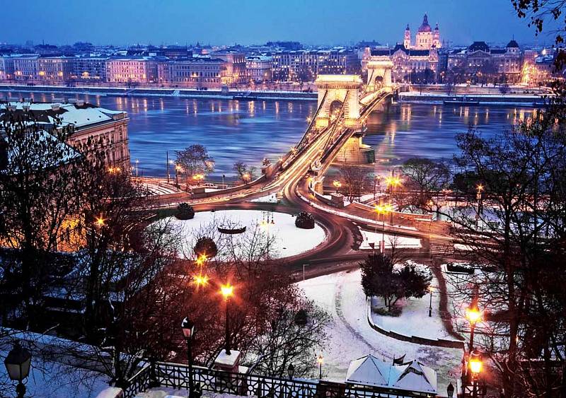 Adventní Budapešť.