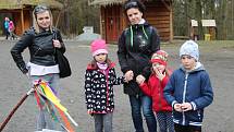 V ZOO na Svatém Kopečku u Olomouce o Velikonocích čekaly děti výtvarné dílny, poznávání světových velikonočních tradic i komentované krmení zvířat.