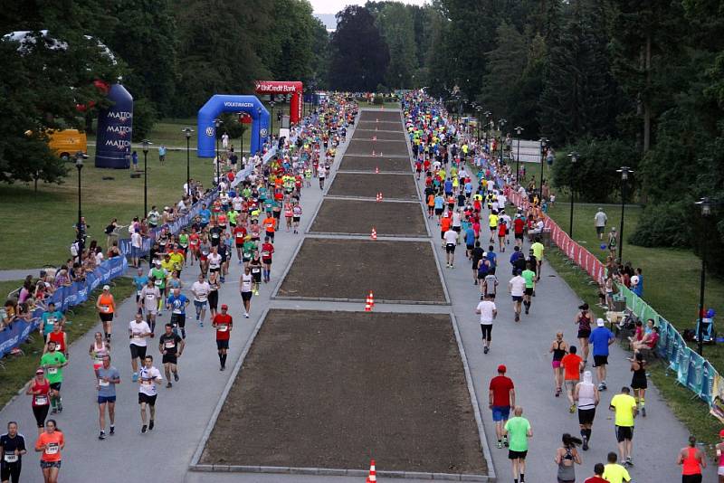 V Olomouci proběhl ve velkém horku další ročník půlmaratonu