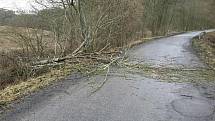 Následky silného větru v Olomouckém kraji, 4.2. 2020