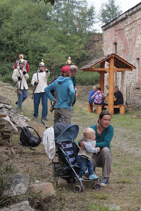 Návštěva císaře Františka Josefa I. na fortu v Radíkově