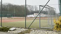 Areál sportovního komplexu v Sobáčově