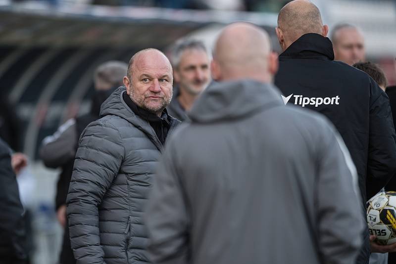 Utkání 24. kola fotbalové FORTUNA:LIGY mezi SK SIgma Olomouc a FK Mladá Boleslav.