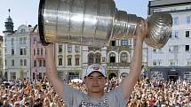 Jiří Hudler přivezl do Olomouce Stanley Cup.