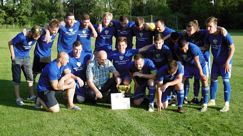 Fotbalisté Bohuňovic porazili Leštinu 7:0 a přezvali pohár pro vítěze I. A třídy, skupiny A.