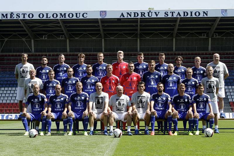 Fotbalisté Sigmy Olomouc se fotili před startem prvoligového ročníku 21015/16