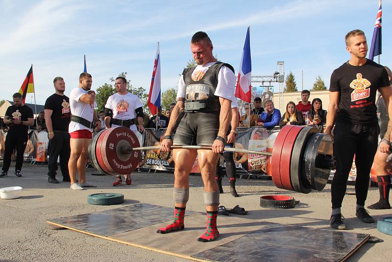 World Grand Prix strongmanů 2022, Memoriál Gustava Frištenského v Litovli.