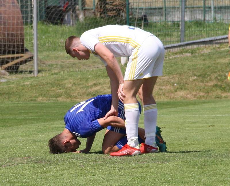 Fotografie ze zápasu 28. kola MSFL mezi celky SK Sigma Olomouc B a FC Fastav Zlín B (2:1)