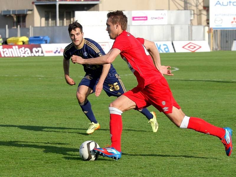 Zbrojovka Brno versus Sigma Olomouc.