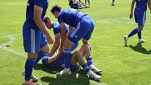 Fotografie ze zápasu 28. kola MSFL mezi celky SK Sigma Olomouc B a FC Fastav Zlín B (2:1)