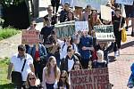 Studentská stávka Fridays for Future v Olomouci, 24. 5. 2019