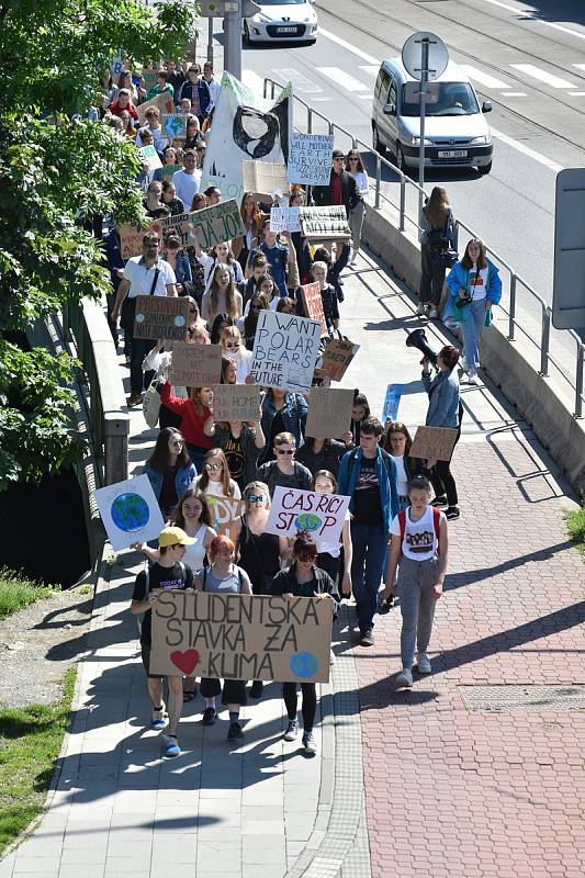 Studentská stávka Fridays for Future v Olomouci, 24. 5. 2019