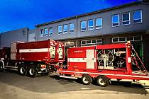 Do boje s požárem v Českém Švýcarsku vyrážejí hasiči z Olomouckého kraje.