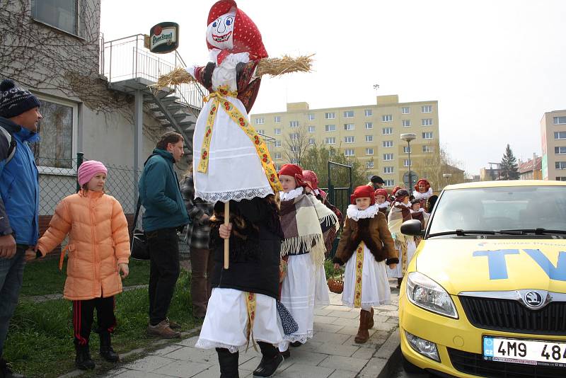 Vynášení zimy v Přerově, duben 2019