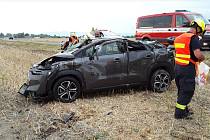 Vážná dopravní nehoda, při které se zranili dva lidé, se stala v pátek k večeru u Štěpánova.