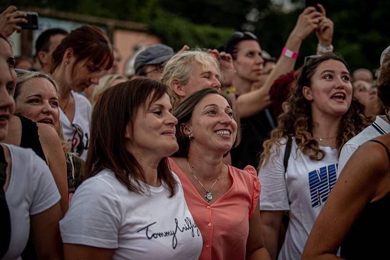 Koncert kapely Kryštof na Korunní pevnůstce v Olomouci, 24. července 2021