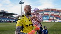 Utkání 24. kola fotbalové FORTUNA:LIGY mezi SK SIgma Olomouc a FK Mladá Boleslav.