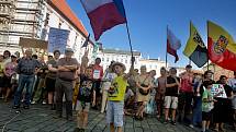 Demonstrace za nezávislost české justice a proti Andreji Babišovi v Olomouci - 11. 6. 2019