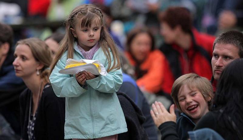 Publikum festivalu Zahrada v Náměšti na Hané