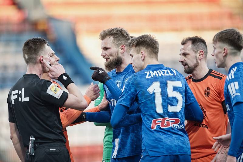 Fotbalisté Sigmy Olomouc porazili Mladou Boleslav 2:1. Vít Beneš, Ondřej Zmrzlý