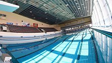 Krytý bazén na olomouckém Plaveckém stadionu