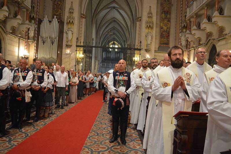 Rozloučení s olomouckým arcibiskupem Janem Graubnerem v katedrále sv. Václava v Olomouci, 30. června 2022