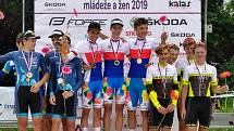 V juniorech si pro suverénní vítězství pod hlavičkou týmu Mapei Merida Kaňkovský dojela trojice Pavel Bittner (MAPEI Merida Kaňkovský), Filip Řeha (Force Team Jeseník) a Jakub Ťoupalík (Cycling Academy Tábor).