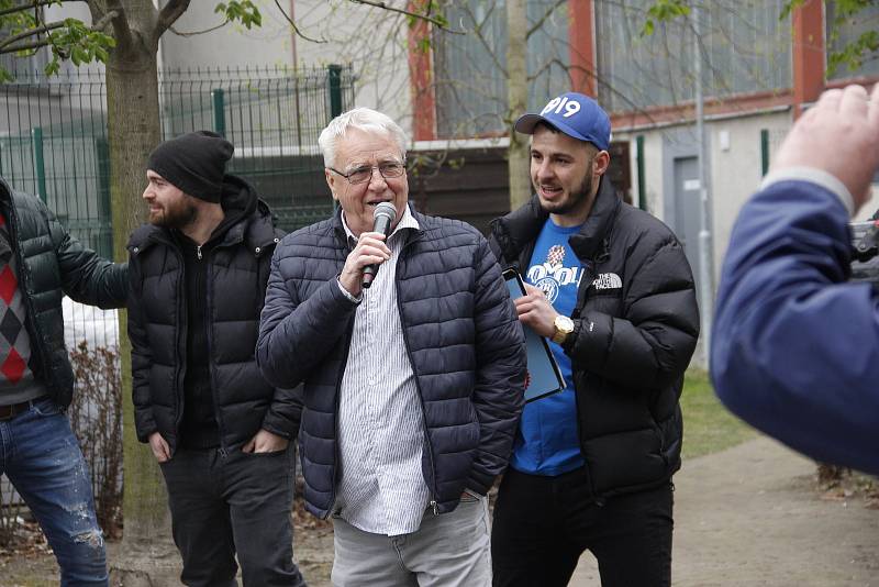 Fanzóna před zápasem Sigma - Sparta