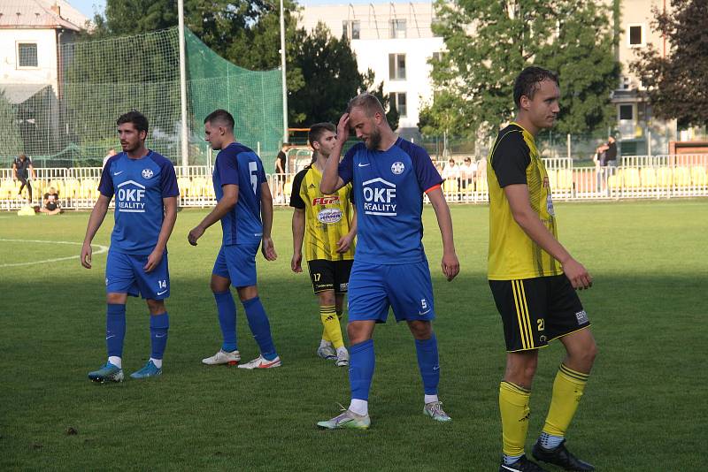 Fotografie ze zápasu 5. kola divize E mezi celky FK Nové Sady a FK Kozlovice