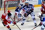 Kometa Brno (v bílé) proti HC Olomouc