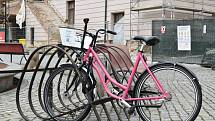 Rekola - sdílená růžová kola v Olomouci