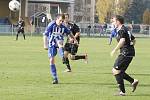 SK Uničov porazil v utkání Moravskoslezské fotbalové ligy 1. HFK Olomouc 2:1 (1:1). Dušan Žmolík