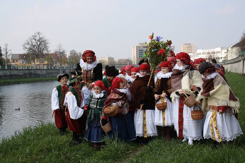 Vynášení zimy v Přerově, duben 2019