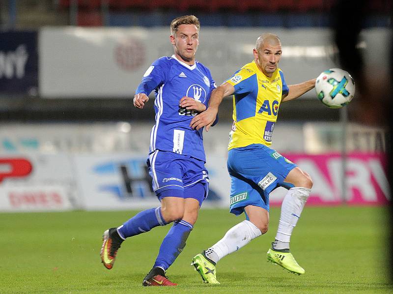 Sigma porazila Teplice 1:0.Lukáš Kalvach a Jan Rezek