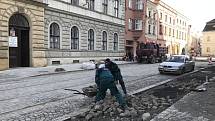 Rekonstrukce ulice 8. května v Olomouci, 20. října 2020