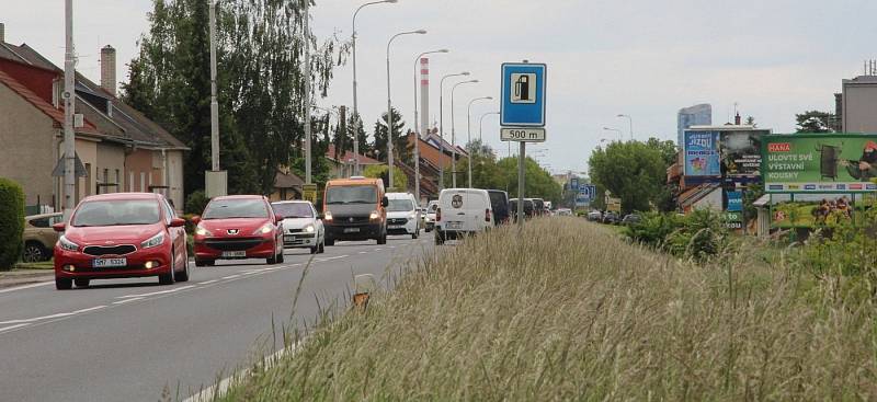 Nový úsek cyklostezky povede v zelených plochách podél Chválkovické ulice do Luční ulice