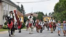 Jízda králů 2019 v Doloplazech na Olomoucku, 7. 7. 2019