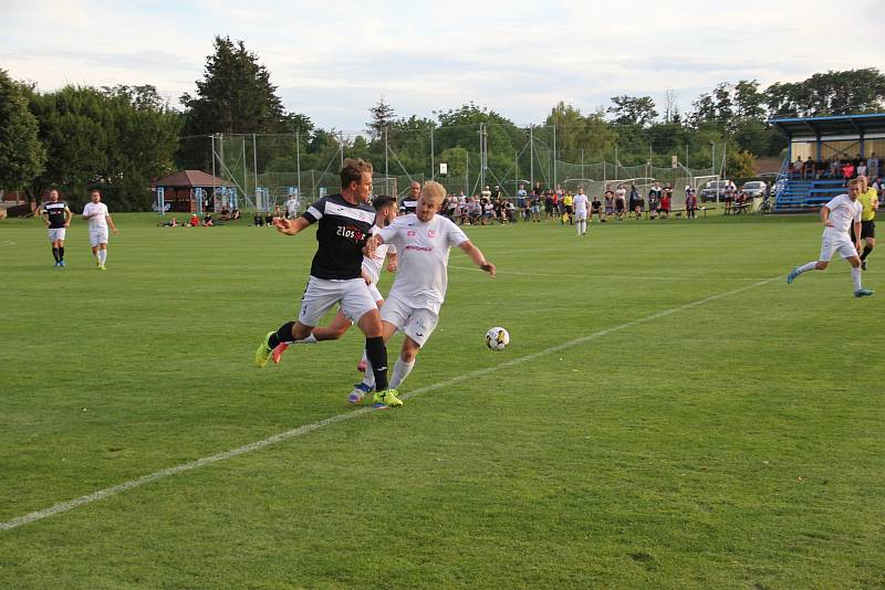 FK Medlov - TJ Sokol Velké Losiny 1:0.  Jiří Kasal